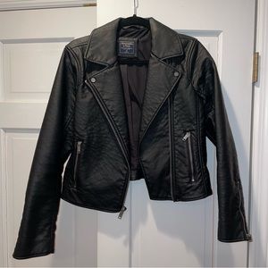 Abercrombie Faux Leather Jacket